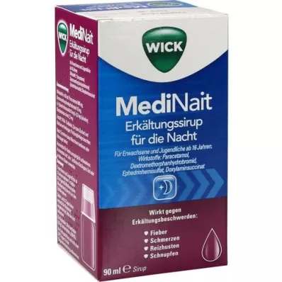 WICK MediNait šaltosios sultys, 90 ml