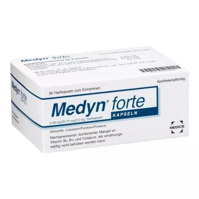 MEDYN forte kapsulės, 90 vnt