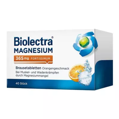 BIOLECTRA Magnis 365 mg fortissimum Orange, 40 kapsulių BIOLECTRA Magnis 365 mg fortissimum Orange, 40 kapsulių