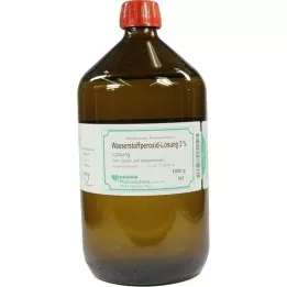 WASSERSTOFFPEROXID 3% tirpalas, 1000 g