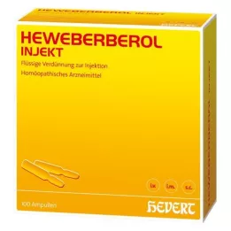 HEWEBERBEROL injekcinės ampulės, 100 vnt