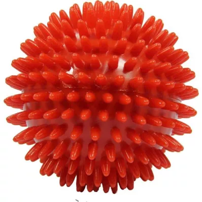 MASSAGEBALL Ežio kamuolys 9 cm raudonas, 1 vnt MASSAGEBALL Ežio kamuolys 9 cm raudonas, 1 vnt