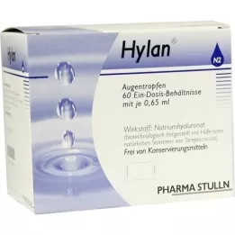 HYLAN 0,65 ml akių lašai, 60 vnt