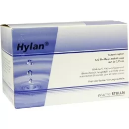 HYLAN 0,65 ml akių lašai, 120 vnt