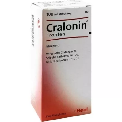 CRALONIN Lašai, 100 ml