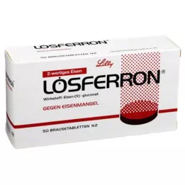 LÖSFERRON Tirpiosios tabletės, 50 vnt