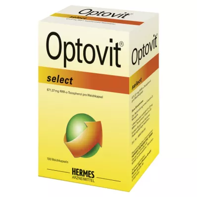 OPTOVIT pasirinkite 1000 I.U. kapsulių, 100 vnt