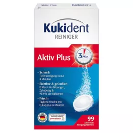 KUKIDENT Active Plus Tabs, 99 vnt