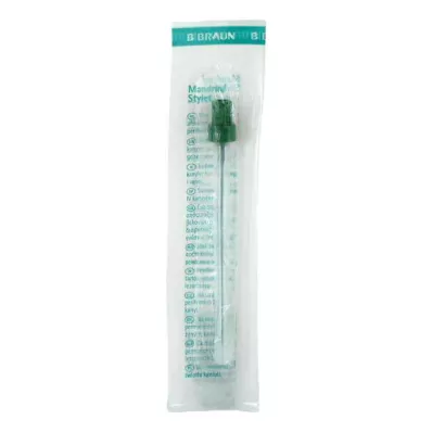 VASOFIX Rudos spalvos adata Mandrin 18 G 45 mm, žalia, 1 vnt