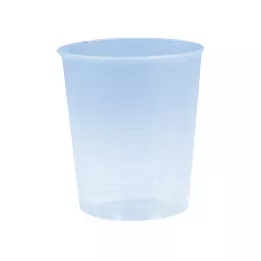 EINNEHMEGLAS Plastikinis 30 ml mėlynos spalvos, 10 vnt