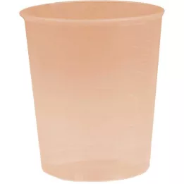 EINNEHMEGLAS Plastikinis 30 ml raudonas, 10 vnt