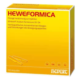 HEWEFORMICA Ampulės, 100 vnt