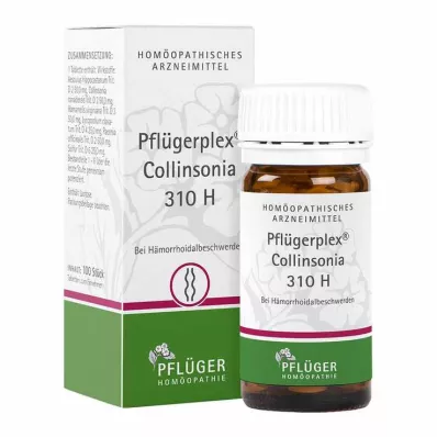 PFLÜGERPLEX Collinsonia 310 H tabletės, 100 vnt PFLÜGERPLEX Collinsonia 310 H tabletės, 100 vnt