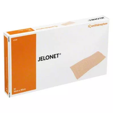 JELONET Tifon de parafină 10x40 cm steril, 10 buc