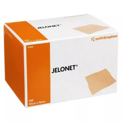 JELONET Parafino marlė 10x10 cm sterili, 100 vnt