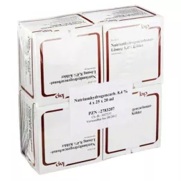 NATRIUMHYDROGENCARBONAT-Köhlerio 8,4 % tirpalas, 100X20 ml