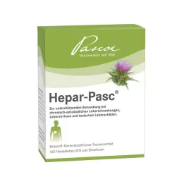 HEPAR PASC Plėvele dengtos tabletės, 100 vnt