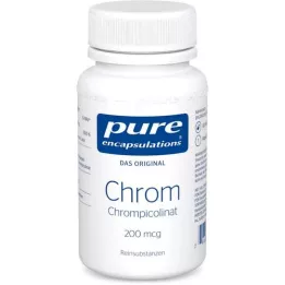 PURE ENCAPSULATIONS Chromas Chrompicol.200 μg kapsulės, 60 vnt