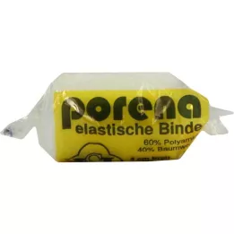 PORENA Elastinis marlinis tvarstis 4 cm baltos spalvos su violončele, 1 vnt