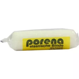 PORENA Elastinis marlinis tvarstis 10 cm baltos spalvos su violončele, 1 vnt