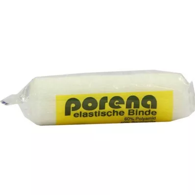 PORENA Elastinis marlinis tvarstis 10 cm baltos spalvos su violončele, 1 vnt