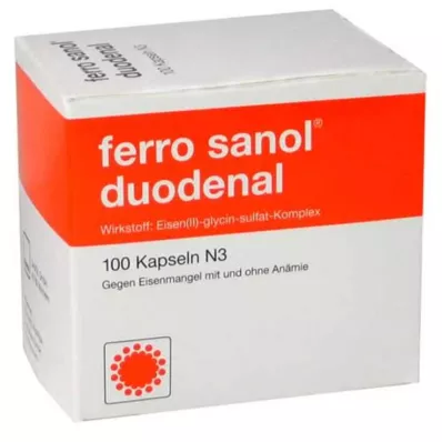 FERRO SANOL duodenal Hartkaps.m.msr.überz.Pell., 100 buc