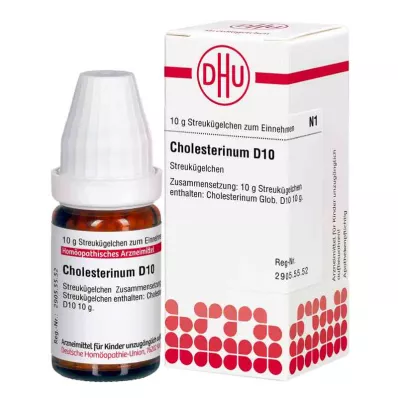 CHOLESTERINUM D 10 rutuliukų, 10 g