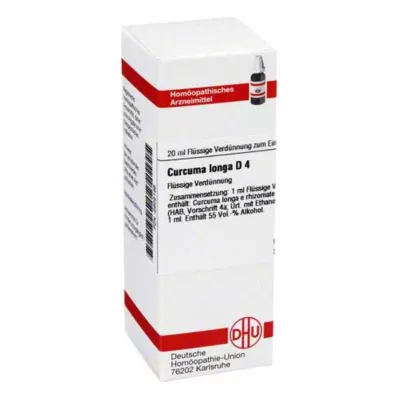 CURCUMA LONGA D 4 skiedinys, 20 ml