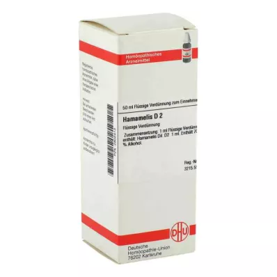 HAMAMELIS D 2 skiedinys, 50 ml