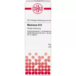 MEZEREUM D 12 skiedinys, 20 ml