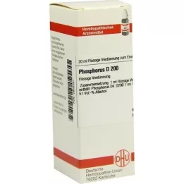 PHOSPHORUS Diluție D 200, 20 ml