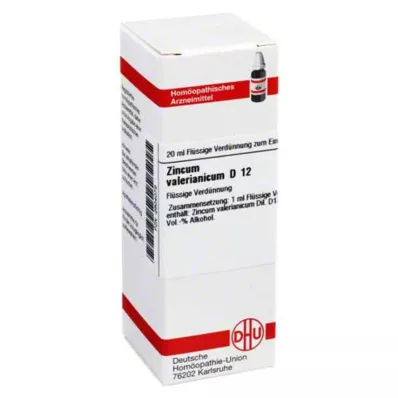 ZINCUM VALERIANICUM D 12 skiedinys, 20 ml ZINCUM VALERIANICUM D 12 skiedinys, 20 ml