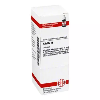 ALFALFA Motininė tinktūra, 20 ml ALFALFA Motininė tinktūra, 20 ml
