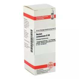 BARIUM CARBONICUM D 30 skiedinys, 20 ml