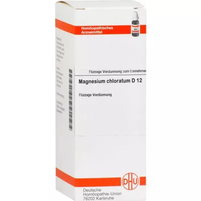 MAGNESIUM CHLORATUM D 12 skiedinys, 20 ml