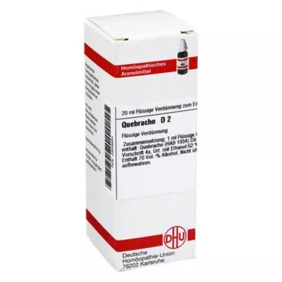 QUEBRACHO D 2 skiedinys, 20 ml