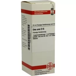 UVA URSI D 6 skiedinys, 20 ml