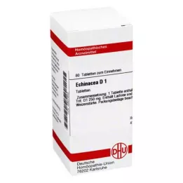 ECHINACEA HAB D 1 tabletės, 80 kapsulių