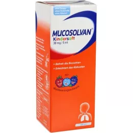 MUCOSOLVAN Vaikiškos sultys 30 mg/5 ml, 100 ml