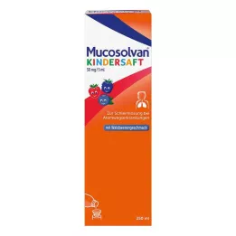 MUCOSOLVAN Vaikiškos sultys 30 mg/5 ml, 250 ml