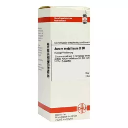 AURUM METALLICUM D 30 skiedinys, 50 ml