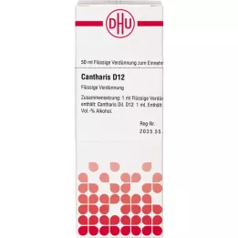 CANTHARIS D 12 skiedinys, 50 ml