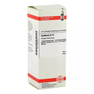 CANTHARIS D 12 skiedinys, 50 ml CANTHARIS D 12 skiedinys, 50 ml