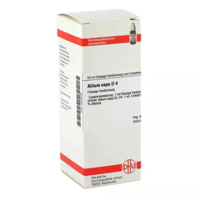 ALLIUM CEPA D 4 skiedinys, 50 ml ALLIUM CEPA D 4 skiedinys, 50 ml