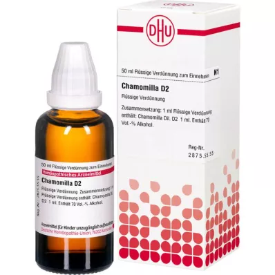 CHAMOMILLA D 2 skiedinys, 50 ml