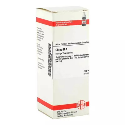 CHINA D 4 skiedinys, 50 ml CHINA D 4 skiedinys, 50 ml