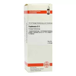 EUPHRASIA D 3 skiedinys, 50 ml