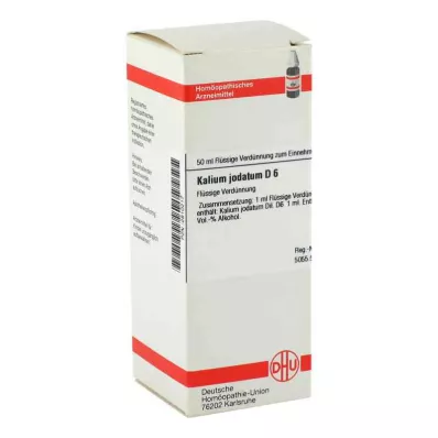 KALIUM JODATUM D 6 skiedinys, 50 ml KALIUM JODATUM D 6 skiedinys, 50 ml