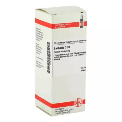 LACHESIS D 30 skiedinys, 50 ml LACHESIS D 30 skiedinys, 50 ml