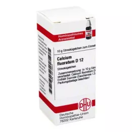 CALCIUM FLUORATUM D 12 rutuliukų, 10 g